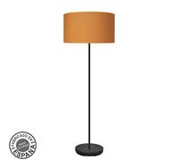 Fabrilamp pie de salón 1xe27 negro naranja 163x40x40cm moda
