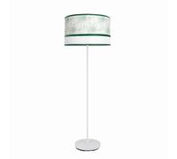 Fabrilamp pie salón caledonia blanco/verde 1xe27 168cm