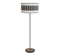 Fabrilamp pie salon ivanna 1xe27 marron/blanco-oxido 163x40x40 cm