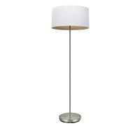 Fabrilamp pie salon tatiana 1xe27 niquel/blanco-mad.clara 162x40x40 cm