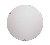 Fabrilamp Plafón de cristal Avis – Moderno 30x30x7 cm Blanco
