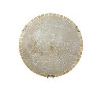 Fabrilamp - Plafon Tenor 3xe27 Ambar Mosaico 12x40x40 Cm