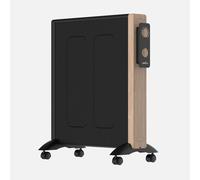 Fabrilamp radiador de mica badin 2000w negro/madera ? 4 elementos, 2
