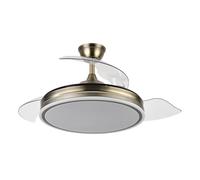 Fabrilamp Ventilador Bayomo Cuero 3 Aspas Motor DC