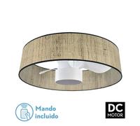 Fabrilamp ventilador dc 24w natasha cañizo/blanco 70d 3 aspas 6vel. 2