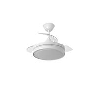 Fabrilamp Ventilador techo Esparta Pequeño DC 44W Blanco 3 aspas 3000/4000/6000K con mando