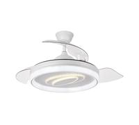 Fabrilamp Ventilador de techo Maracana DC 59W Blanco 3 aspas 3000-4500-6500K mando y temporizador
