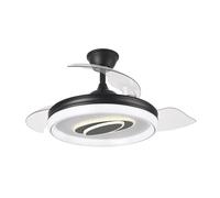 FABRILAMP Ventilador Dc Maracana 59w Negro 3asp.107d 6980lm 3000-4500-6500k Reg.intensidad+remoto+memoria+temporizador