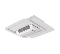 Fabrilamp Ventilador de techo Obelisco 59W DC Blanco regulable 3000-4500-6500K con mando