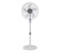 Fabrilamp ventilador de pie modelo belmonte blanco/gris 5aspas orient
