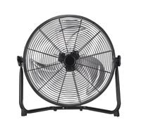 Fabrilamp ventilador industrial midas 120w negro/cromo 55d 3 velocidad