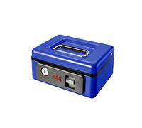 FAC 25003 - Caja de caudales con pulsador, número 1, color azul