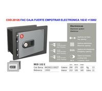 Fac caja fuerte empotrar electronica 102-e 13002