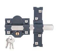 Fac Cerrojo de Seguridad 301-l/80 Gris Oscuro Pintado