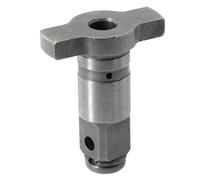 FACAIIO Repuesto para yunque de husillo para llave eléctrica Worx WU278 WU268 WU279, para accesorio de metal resistente, acabado plateado