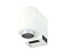 FACAIIO Sensor de grifo inteligente sin contacto, inducción infrarroja, ahorro de agua, modos de flujo dual, adaptador de grifo fácil de instalar para fregadero de oficina en casa, color blanco