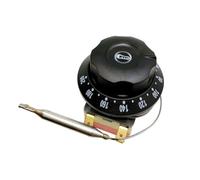 FACAIIO Termostato de perilla de horno eléctrico 60-200℃ 250V 16A interruptor de control de temperatura para electrodomésticos de cocina, cable de sensor de 0,7 m