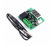 FACAIIO W1209 Controlador de termostato digital de 12 V, interruptor de regulación de temperatura de -50 a 110°, relé de 20 A con función de alarma y calentador