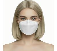 faciemF Mascarillas FFP2 DM LK | 100% fabricado en Alemania | Mascarilla protectora con forma de pez | Certificado CE EN 149:2001+A:2009 (2233 GEPTEST) e OEKO TEX | VIRU-fil