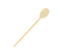 Fackelmann 056751 - Cuchara de madera con mango largo de madera grande, 30 x 4,5 cm