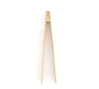 Fackelmann 2355750 Alicates de cocina de madera, alicates para encurtidos, alicates de madera, pinzas para tostadas, madera, 25 cm