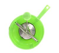 Fackelmann, 24 cm, Naranja, Amarillo, Verde, 27640-Molinillo de Verduras, plástico, Acero Inoxidable