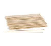 Fackelmann 31245 - Juego de 50 pinchos de madera con certificación FSC, picos para parrillas y barbacoas ecológicas, pinchos de madera, madera certificada FSC, 25 cm