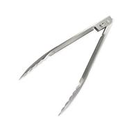 Fackelmann 40954 Pinzas de Acero Inoxidable, Acero Inoxidable, Gris, 22,5 x 4 x 3 cm