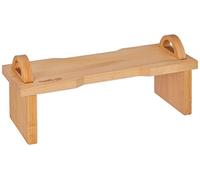 Fackelmann Camilla Gift - Tabla de Cortar y Bandeja de Servir de Madera de Haya, 40 x 16 cm, Desmontable en 3 Partes, con Asas para facilitar el Servicio, extraíbles y ahorrando Espacio