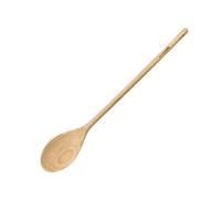 Fackelmann Cuchara de Cocina para Remover, Mezclar o probar en Madera de Haya Color Natural 35x5.5cm, 1ud, 1 milliliters