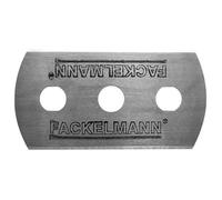FACKELMANN Cuchillas Rasqueta Vitrocerámica, Recambio Cuchilla Limpieza, Raspador Vidrio y Pintura Pegatinas Residuos Suciedad, Raspador superficie Lisa, No raya, de acero inoxidable, 4,4x2,2cm, 10uds