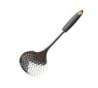 FACKELMANN Espumadera 34cm. Soft, polipropileno, TPR, acero inox, color inox, naranja y gris. 1 ud.