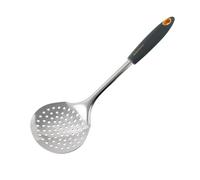 FACKELMANN Espumadera 34cm. Soft, polipropileno, TPR, acero inox, color inox, naranja y gris. 1 ud.