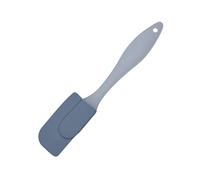 Fackelmann FCK670440 670440 Mini, raspador, espátula para repostería y Cocina, plástico, Silicona, Azul, 19,3 x 3,5 x 1 cm