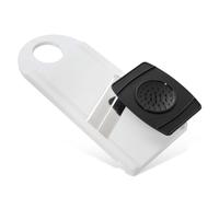 Fackelmann Mandolina de cocina, doble cuchilla, acero inoxidable extra afilado, protector de dedos