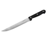 Fackelmann Nirosta Mega cuchillo de cocina de hoja Close, Acero, Negro/Plata