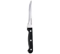 Fackelmann Nirosta Mega hueso cuchillo, Acero, Negro/Plata