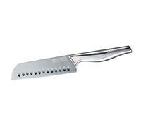 Fackelmann Nirosta Swing Santoku, Cocina Acero Inoxidable, Enterizo, Mango Ergonómico Antideslizante, Hoja Muy Afilada, Cortar, Sushi, 16-30cm, 1ud.