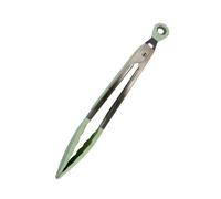 Fackelmann Ocean Pinzas de Cocina, Pinzas de Silicona de Tacto Suave y Resistentes a Altas Temperaturas, Núcleo Rígido de Acero, Aptas para Lavavajillas, Color Verde Agua, 1 ud.