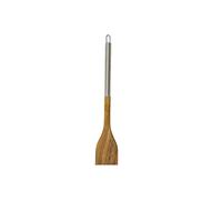 FACKELMANN Paleta de Cocina de Madera de Acacia, Espátula Universal para Fritos, Pescado, Crepes y Repostería, 33x6x1,5cm