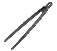 Fackelmann Pinzas para carne y carne, color negro