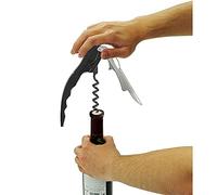Fackelmann Sacacorchos para botellas 11x3cm, acero inox y abs. 1 ud.