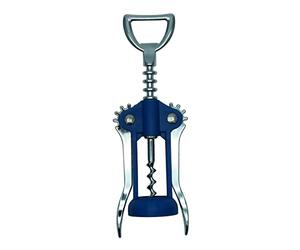 Fackelmann Sacacorchos Profesional de Camarero con Palanca de Doble Agarre, Abrebotellas de Acero Inoxidable, Apto para Uso Doméstico y Profesional, Color Plateado, 17 x 6 x 3,5cm, 1 ud.
