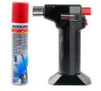 Fackelmann Set con Soplete Flambeador Regulable y Recargador Encendedor de Gas…