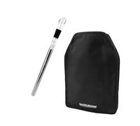 Fackelmann Set de Accesorios para Vino, incluye Funda Enfriadora para Vino y Enfriador de Vino con Vertedor