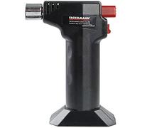 Fackelmann Soplete Flambeador, Mechero Soplete Gas para Flambear, Quemador de Gas para Gratinar, Apto para Gratinados, Salsa, Flambeados y Crema Catalana, Color Negro, 14x10 cm, 1 ud.
