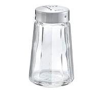 Fackelmann Stoha Pimientero Bistro-P, Depósito para Pimienta, Envase de Vidrio con Tapa de Acero Inoxidable, 50ml, 55266