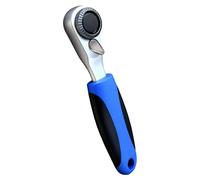 FackLOxc Llave de trinquete en miniatura profesional Durabilidad Construcción de acero de aleación Interfaces hexagonales de 6, 35 mm Agarre Herramienta de tamaño de bolsillo