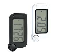 FackLOxc Reloj de para Cocina y baño, Resistente Agua IPX7, con retroiluminación y Operaciones silenciosas, para Estudiantes y viajeros, 2 uds