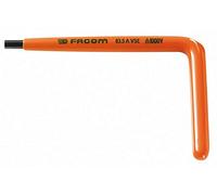 Facom 83.12AVSE - LLAVE MACHO ACODADA AISLADA 1000V 12 MM SERIE VSE